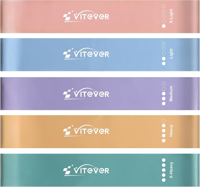 Thumbnail 6 de Booty Bands Set Resistance Bands for Working Out (Pilates & Yoga Starter Kit)