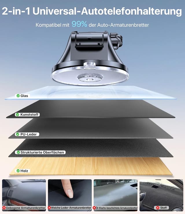 Thumbnail 6 de Miracase Handyhalterung Auto 360° drehbar