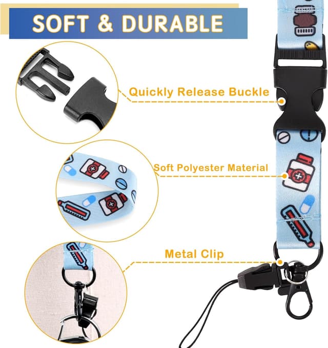 Detalle 1 de ID Badge Holder Retractable Reel 23 inch