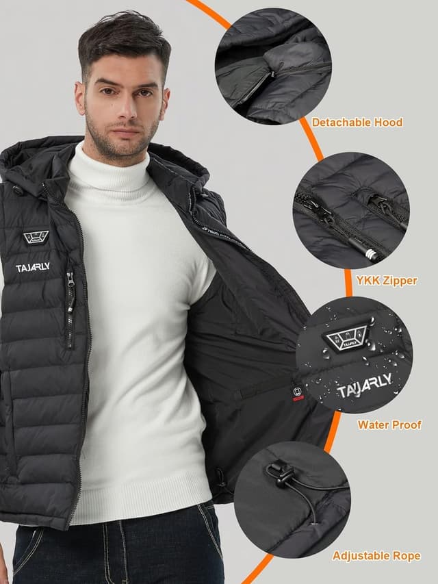 Thumbnail 4 de TAJARLY Heated Vest 6-zone heated gilet