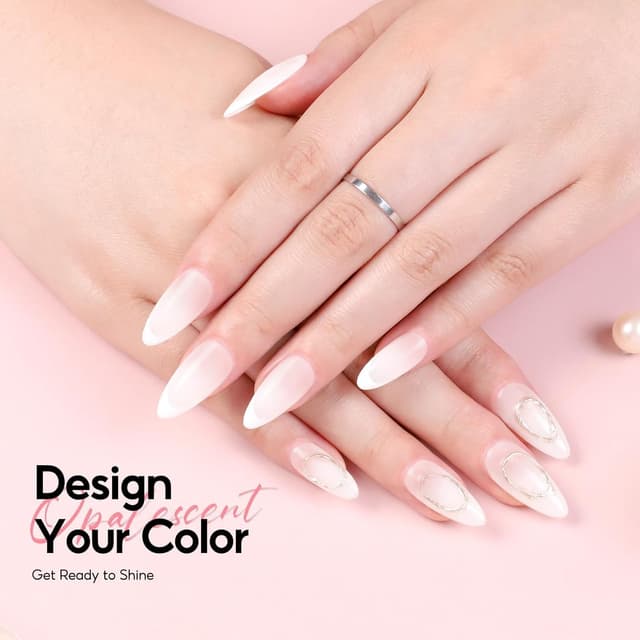 Thumbnail 6 de PEACECOLOR Jelly Vernis semi permanent transparent blanc (Jelly Gel), 10 ml