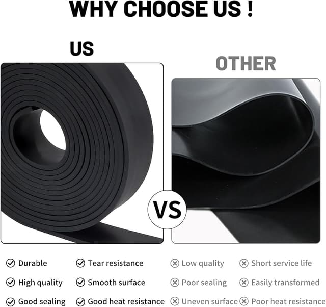 Thumbnail 4 de LALAGO Gummistreifen Neopren 25mm x 3mm x 3m