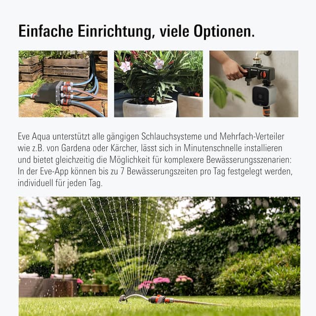 Thumbnail 3 de Eve Aqua Apple Home Bewässerung