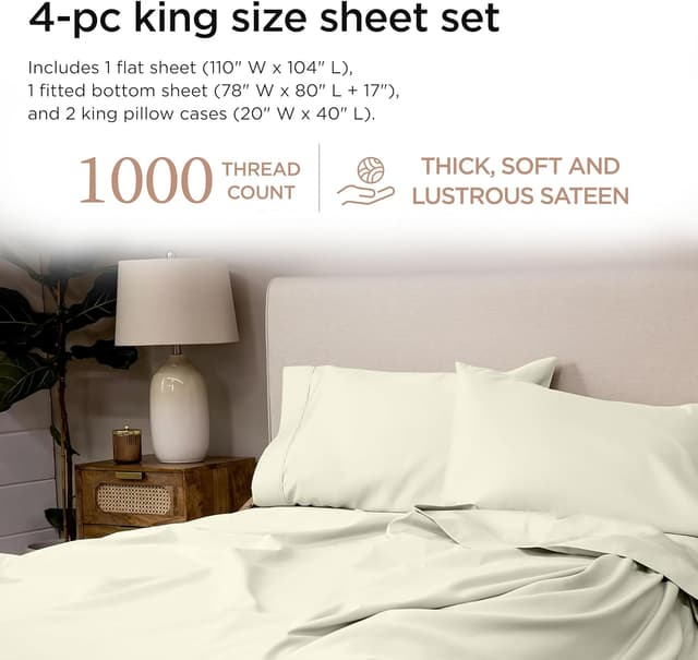 Detalle de Threadmill Home Linen Supima cotton sheets