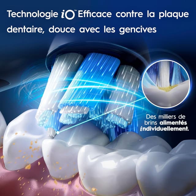 Thumbnail 5 de Oral‑B iO3 Brosse électrique noire, 3 modes
