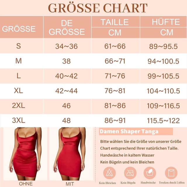 Thumbnail 5 de YARRCO Bauchweg Unterhose Slips Shapewear Damen