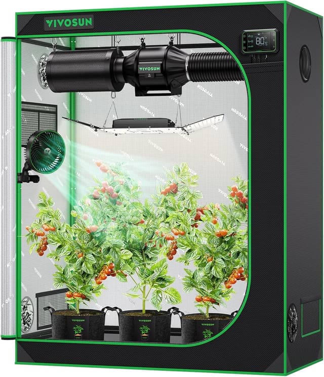 Imagen de VIVOSUN S425 Tienda de cultivo 48×24×60 en OfertitasTOP