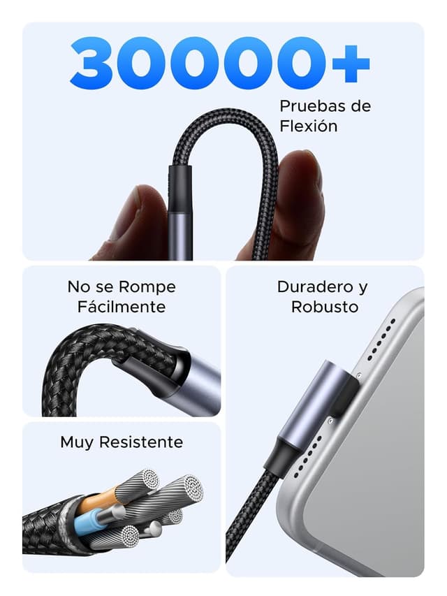 Thumbnail 6 de UGREEN Cable USB C 240W 2M para carga rápida