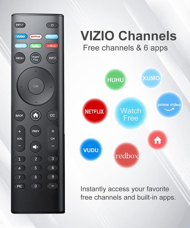 Detalle 2 de Vizio Smart TV Remote Replacement for D‑Series