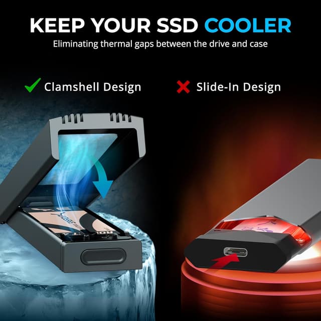 Thumbnail 3 de Sabrent NVMe Enclosure USB-C 10Gbps