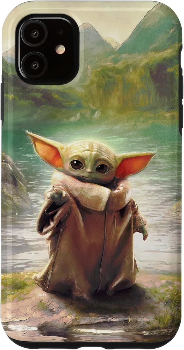 Detalle de Coque iPhone 11 Star Wars Grogu Force