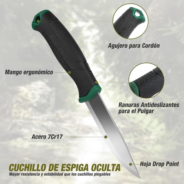 Thumbnail 4 de FLISSA Juego de sierra plegable y navaja 105 mm