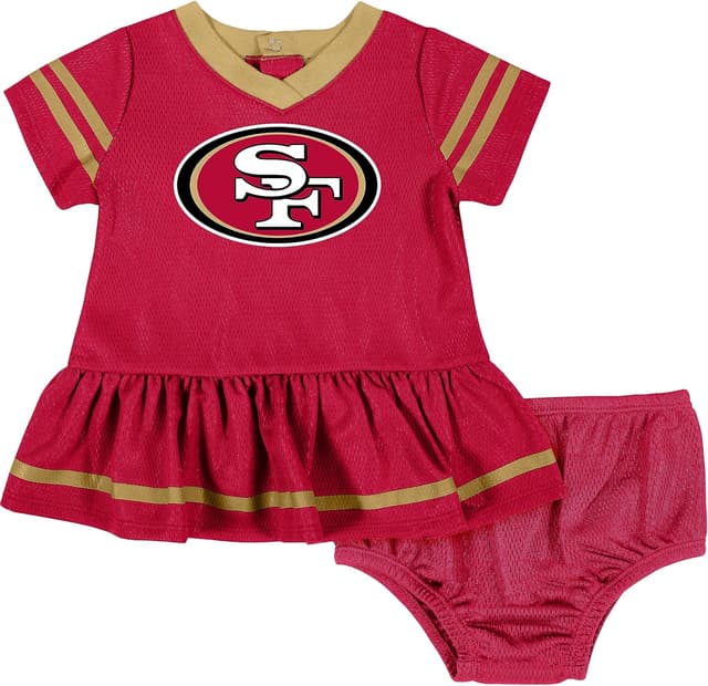 Thumbnail 6 de Gerber NFL Baby-Girls NFL Team Jersey Dress and Diaper Cover