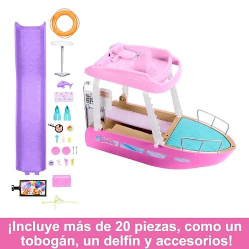 Thumbnail 4 de Mattel HJV37 Barbie Dream Boat, barco para muñecas
