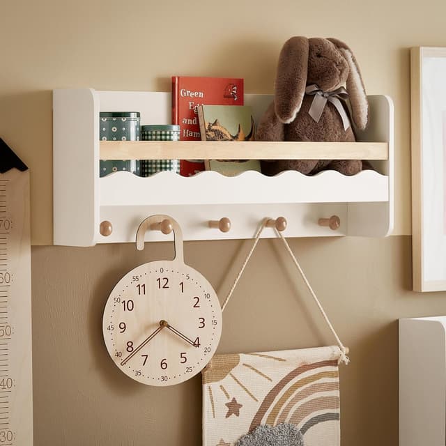 Thumbnail 1 de SoBuy KMB78-W Étagère murale 73x15x30cm