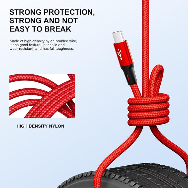 Thumbnail 4 de MJXIANG USB C Kabel 4 Ports