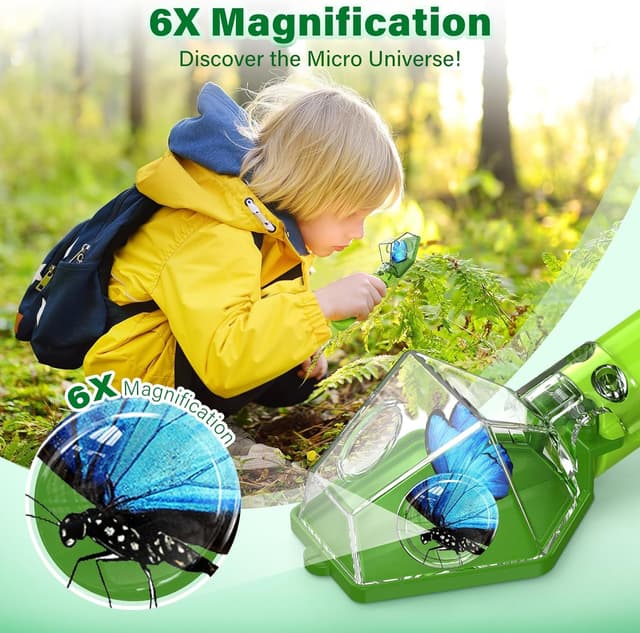 Thumbnail 4 de Bug Catcher for Kids 6X Magnifier