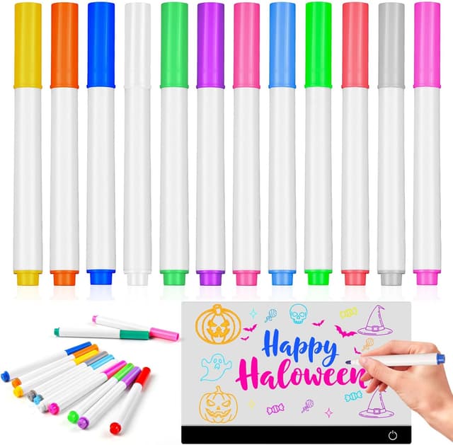 Imagen de Pennarelli LED neon per lavagna Gemi 12 en OfertitasTOP