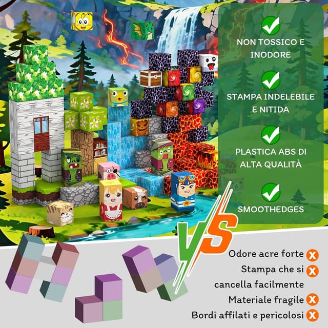 Thumbnail 4 de Crifeton 220 PCS blocchi magnetici 2cm 🧩