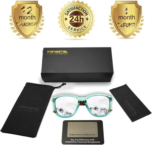 Thumbnail 6 de KANASTAL Lunettes Polarisées UV400 Carré