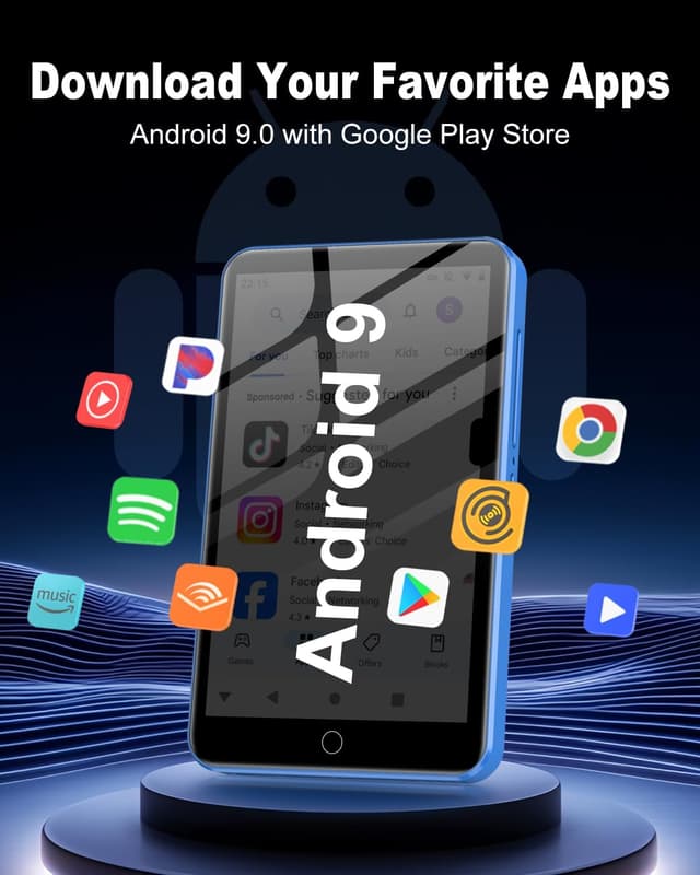 Thumbnail 1 de ZAQE M505 Reproductor MP3 80 GB con Bluetooth