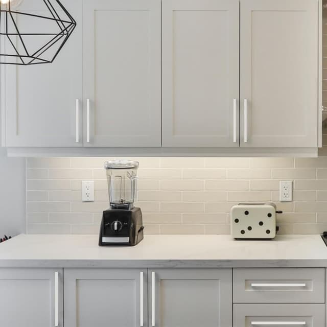 Detalle 1 de Möbelgriffe 15er Set gebürsteter Nickel 160 mm