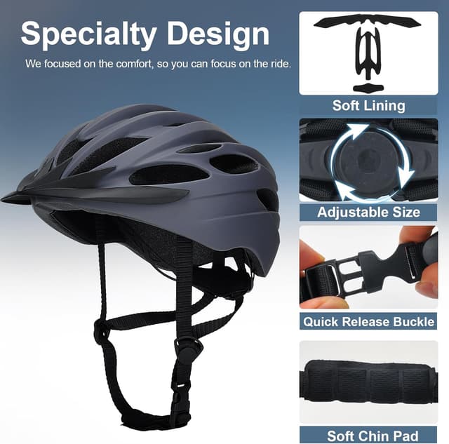 Thumbnail 4 de DmTown Bike Helmet 54–62cm
