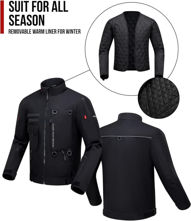 Thumbnail 4 de RIDEIRON Chaqueta de Moto Invierno CE Clase A