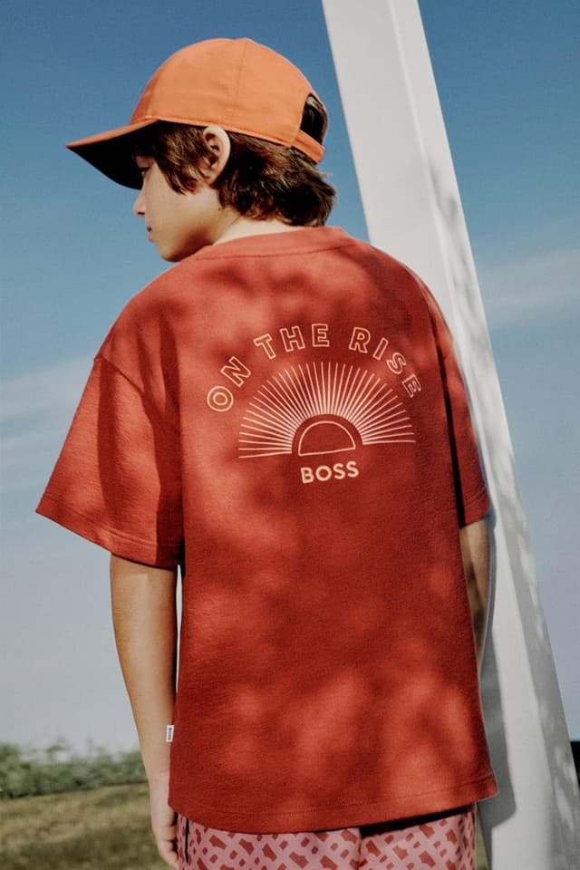 Detalle de BOSS Polo maniche corte 100% cotone