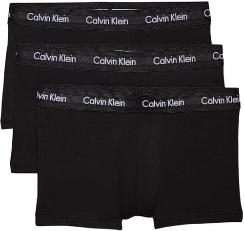 Imagen de Calvin Klein Calzoncillos bóxer Low Rise Trunks Pack 3 XS 🩲 en OfertitasTOP