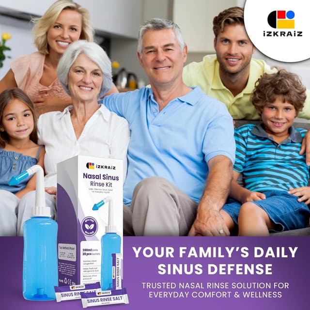 Thumbnail 5 de Nasal Rinse Kit 300ml Bottle