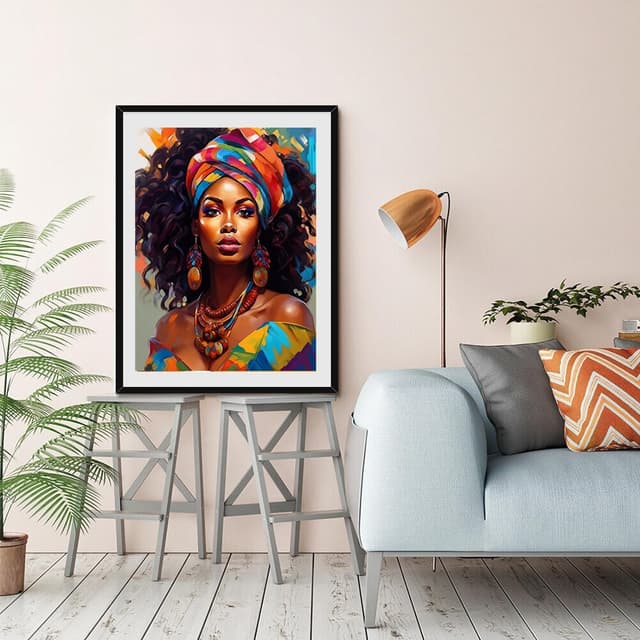 Thumbnail 2 de Wishtokeé Kit de Pintar por Números 40x50cm 🎨 para Adultos y Niños