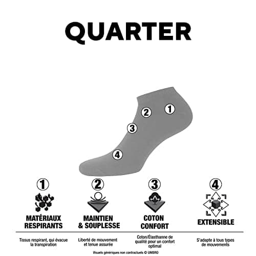 Thumbnail 1 de Calcetines Hombre Ligero - Paquete 6 🧦 Deportivos y Cómodos