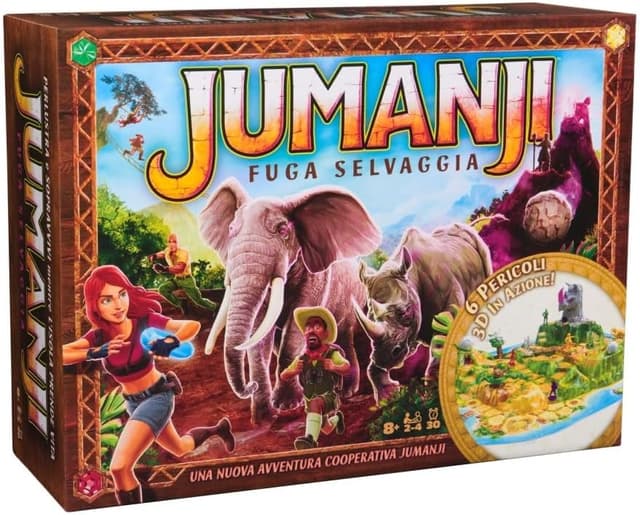 Detalle de Jumanji Stampede Family Game von Spin Master Games (EIT)