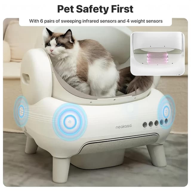 Detalle 2 de Neakasa M1 Plus Lite cat litter tray