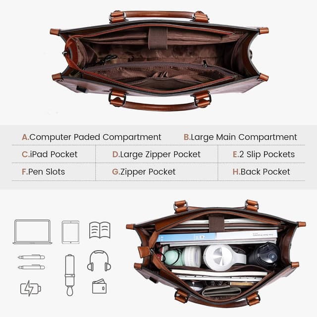 Detalle de LOVEVOOK Laptoptasche 15,6 Zoll