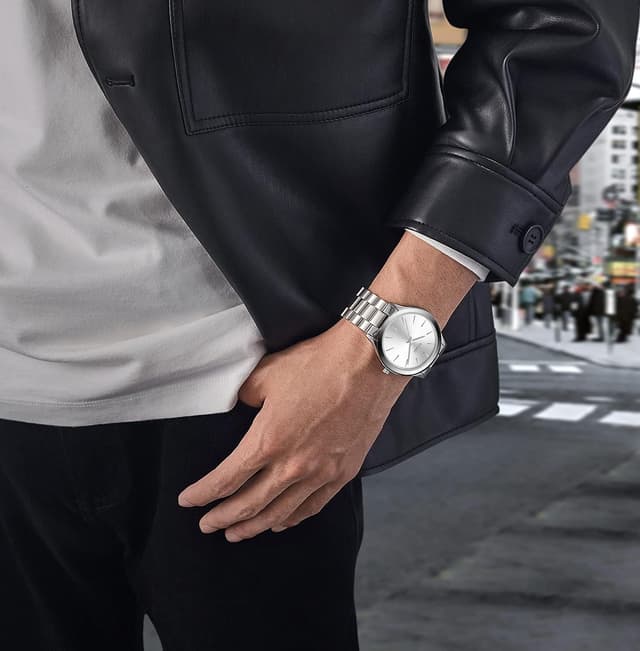 Thumbnail 4 de BUREI Orologio da Uomo 44 mm al Quarzo