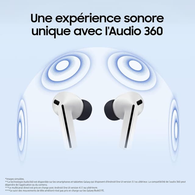 Thumbnail 4 de Samsung Galaxy Buds3 FE réduction active de bruit