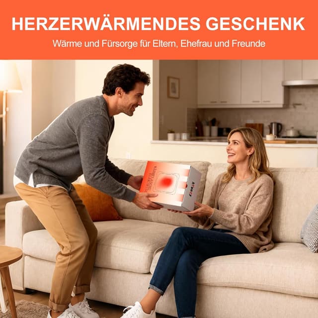 Thumbnail 5 de Wärmflasche Elektrisch Tragbar Grau