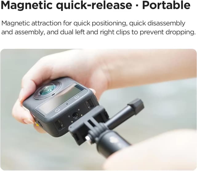 Detalle 2 de Honbobo Magnetic Mount for DJI Osmo 360 – quick release magnetic adapter