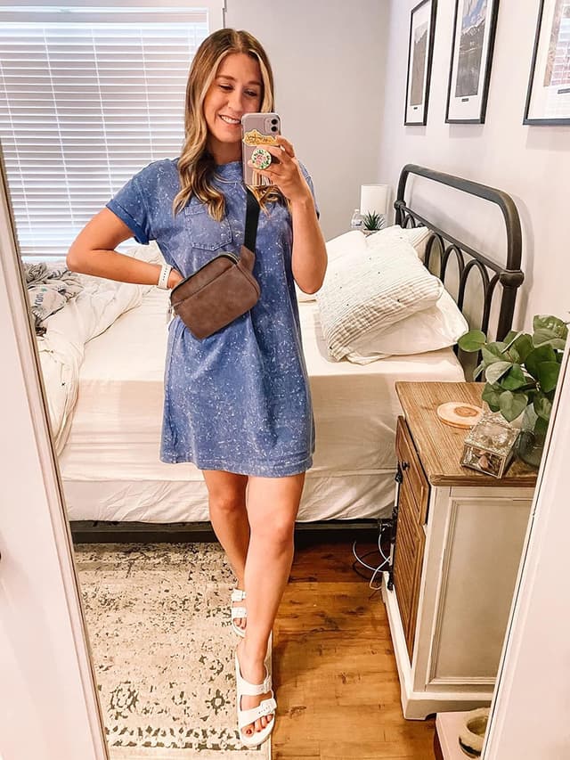 Detalle de UTO Damen-Geldbörse UTO PU Leder mit Zip, Multifunktions-Clutch für Handy