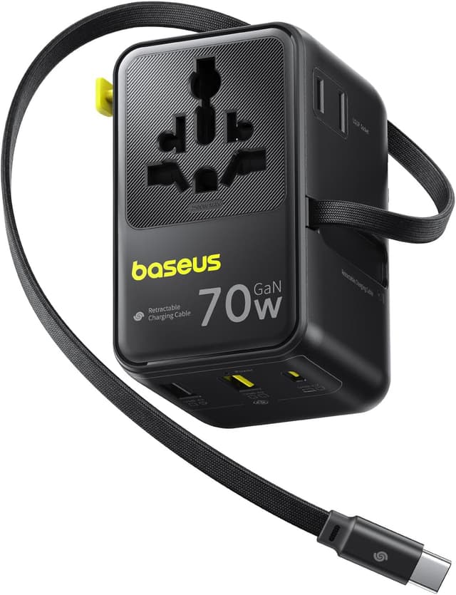 Imagen de Baseus Enercore CG11 70W Universal Travel Adapter 🌍 en OfertitasTOP