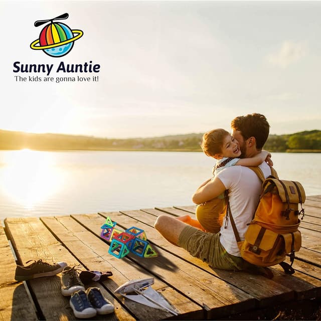 Thumbnail 6 de Magnetic Building Blocks & Tiles Set (36 pcs) for ages 3–8 – STEM magnetic construction toy