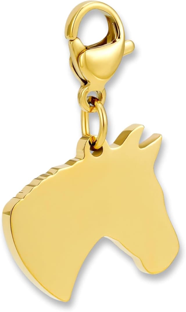 Thumbnail 6 de GD GOOD.designs Ciondolo charm in acciaio 316L con chiusura a moschettone