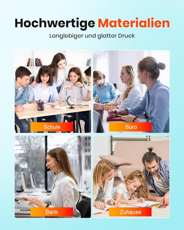 Thumbnail 6 de Glliter 62XL HP Patrone Schwarz & Farbe