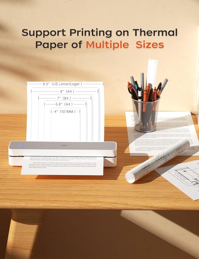 Thumbnail 2 de PRT MT610 Pro Portable Thermal Printer 2000mAh