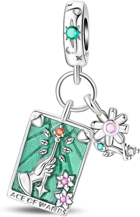 Detalle de TINSLO Charm Anhänger 925 Silber für Armband