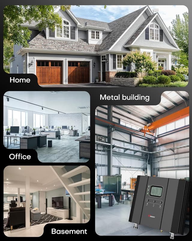 Detalle 2 de Cell Phone Booster Cover 6000 sq ft signal booster