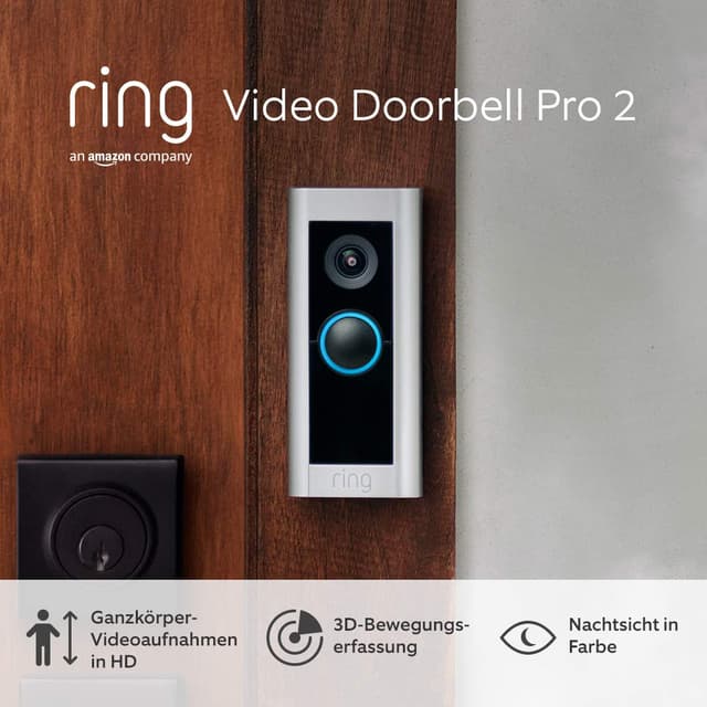 Detalle de Ring Video Doorbell Pro 2, mit Alexa 📹
