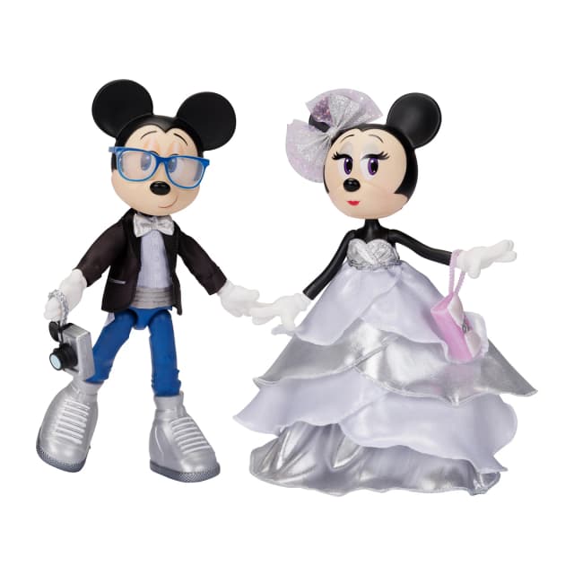 Detalle de Jakks Pacific Minnie y Mickey 25 cm
